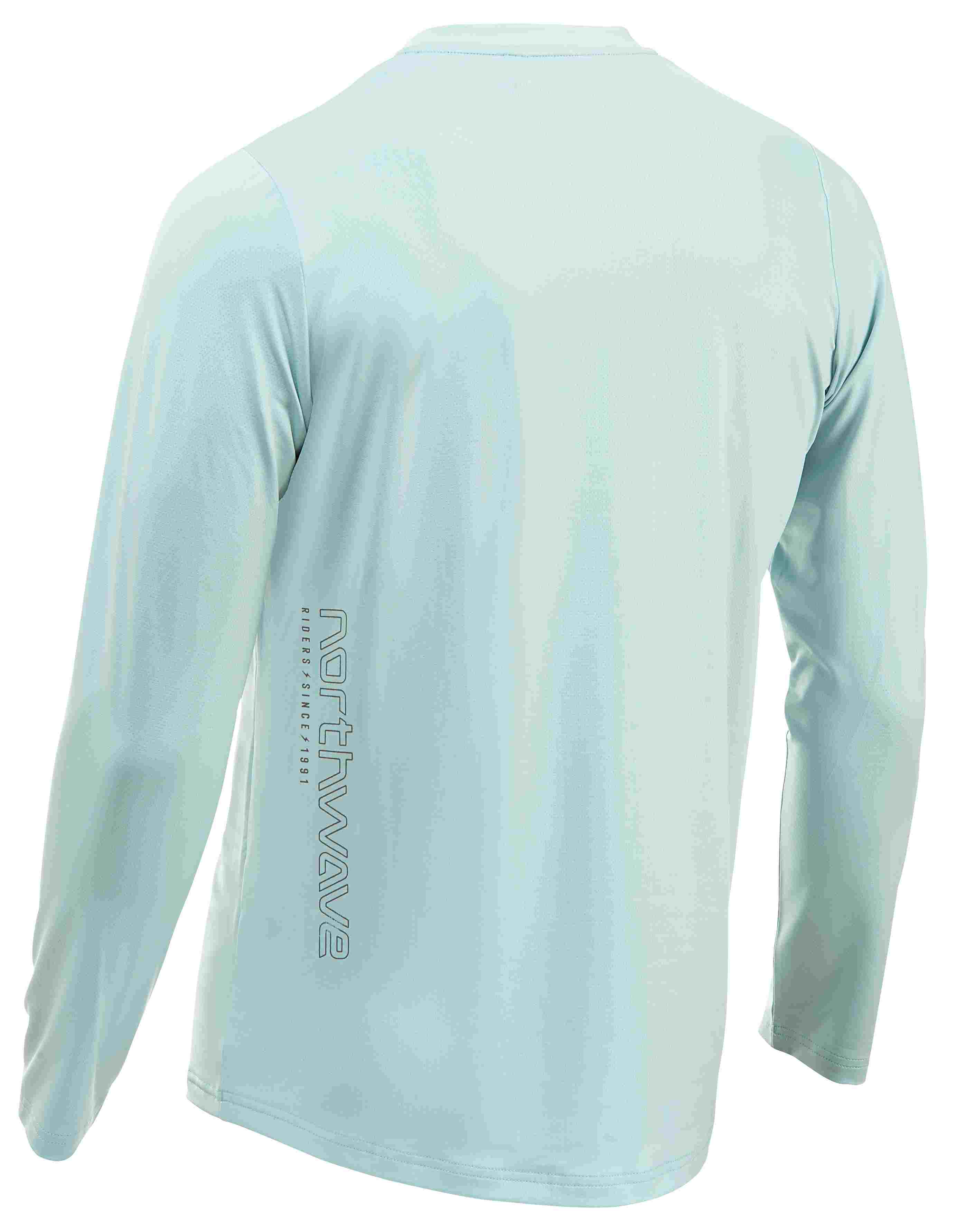 Northwave Bomb Fahrrad Trikot lang surf grün 2024