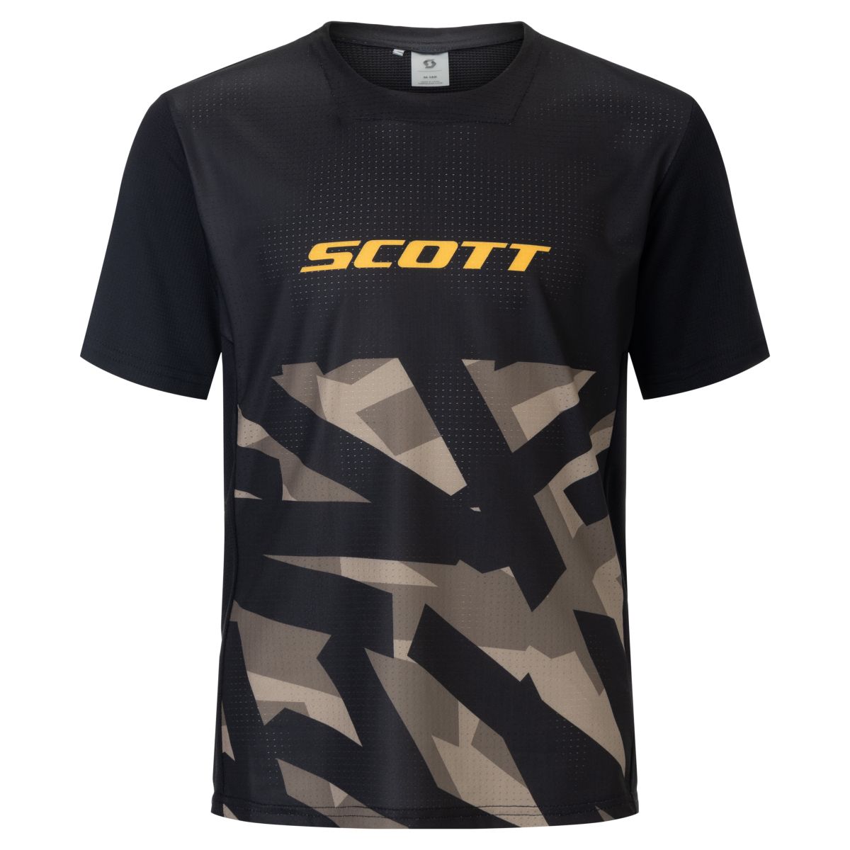 Scott Jr Vertic Delta Kinder Fahrradtrikot kurzarm schwarz 2026