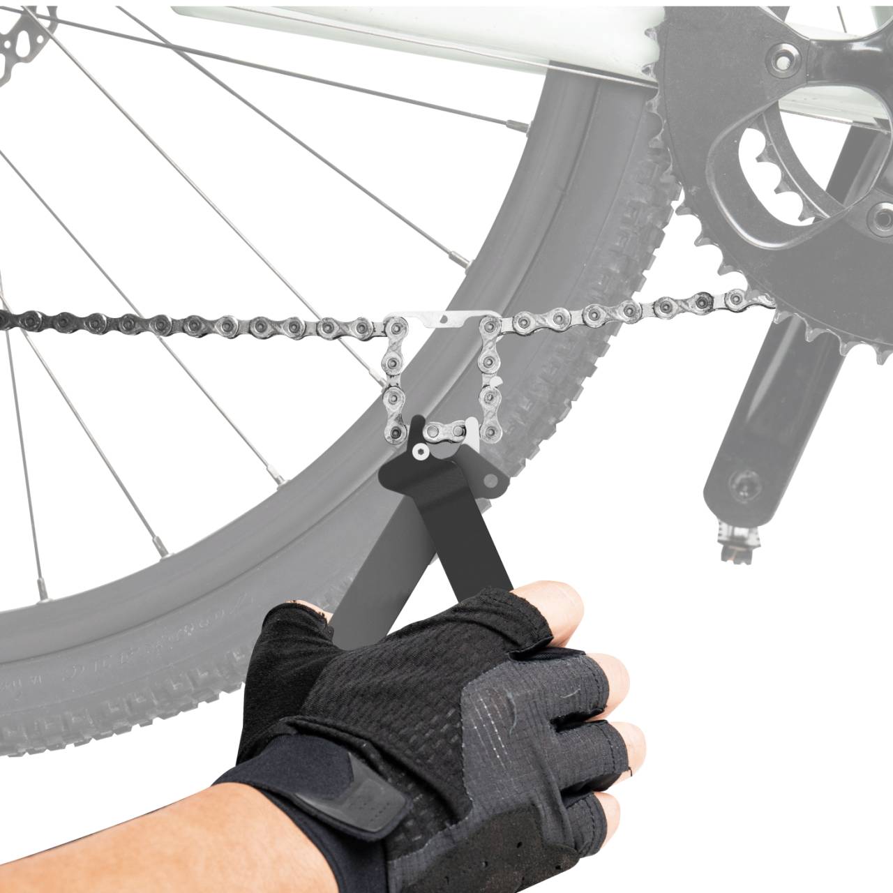 Topeak Power Lever Pro Reifenheber / Kettenschloss / Kettennieter Fahrrad Mini Werkzeug schwarz