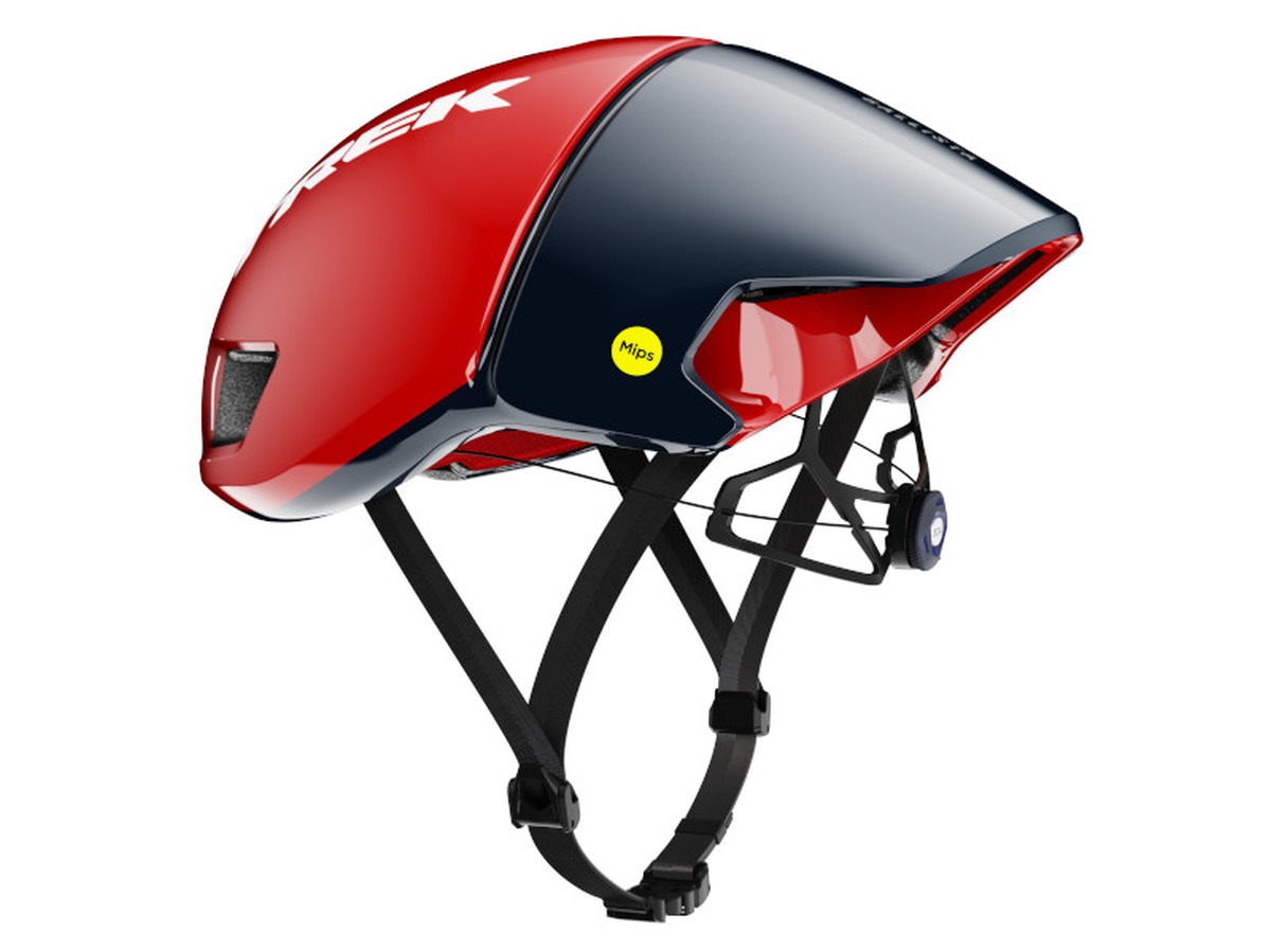 Trek Ballista Mips Rennradhelm rot/blau 2026