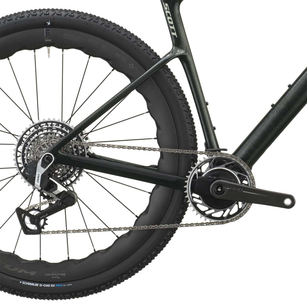 Scott Addict Gravel Premium Carbon Fahrrad watery grün 2027