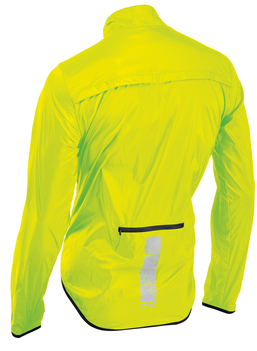 Northwave Breeze 2 Fahrrad Regenjacke gelb 2023