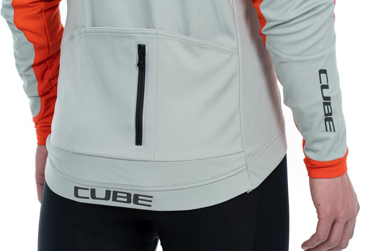 Cube Teamline Fahrrad Multifunktionsjacke rot/grau 2027