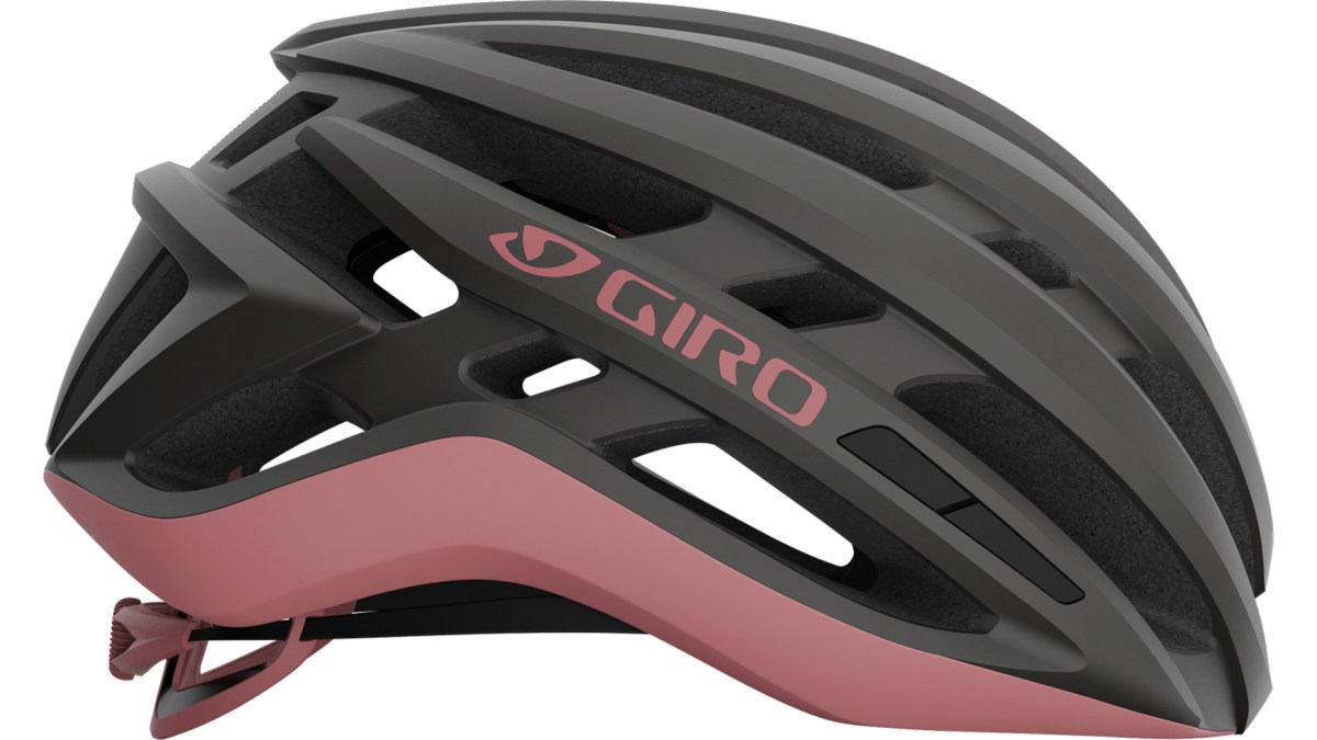 Giro Agilis MIPS Rennrad Fahrrad Helm matt grau/rosé 2025