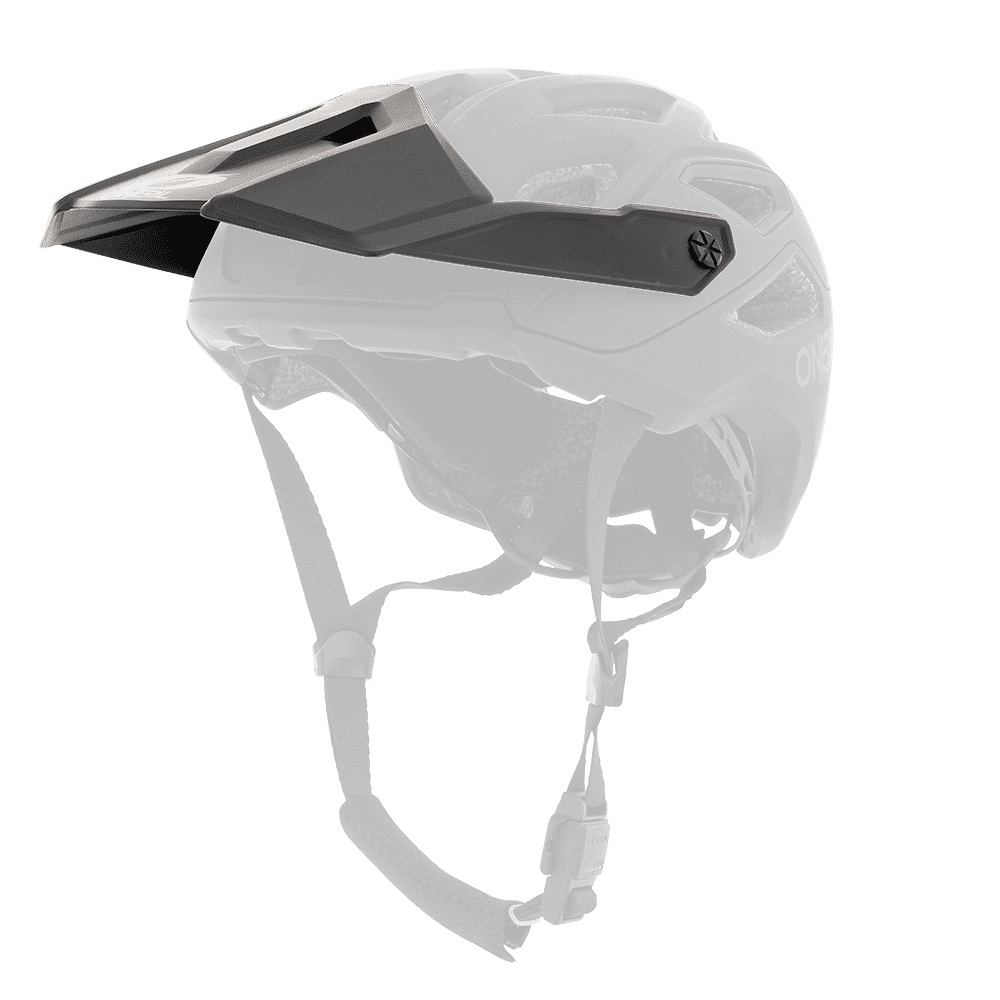O'neal Pike 2.0 Visor Helm Visier schwarz/grau Oneal