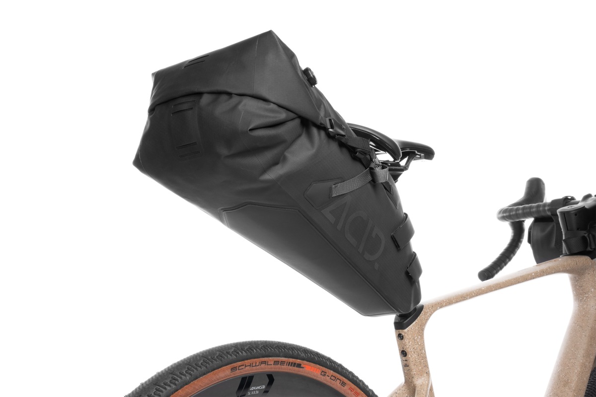 Acid Pack Pure 10 Fahrrad Satteltasche schwarz