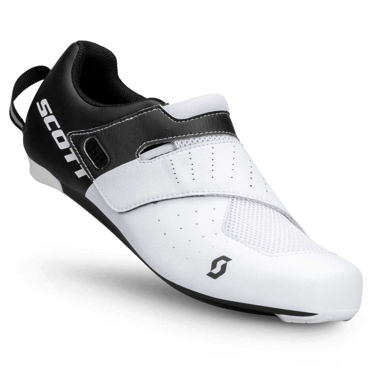 Scott Road Tri Sprint Triathlon Fahrrad Schuhe weiß/schwarz 2027