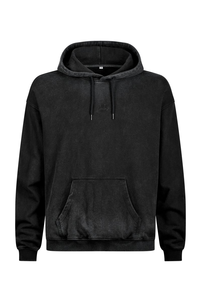 Cube Organic Script Freizeit Hoodie / Pullover washed grau 2027