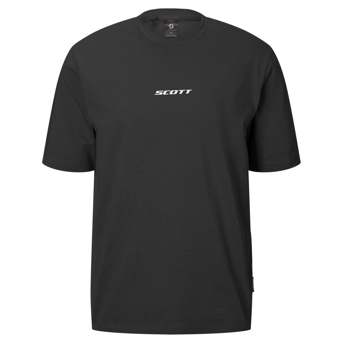 Scott Corporate Logo Freizeit Shirt schwarz 2027
