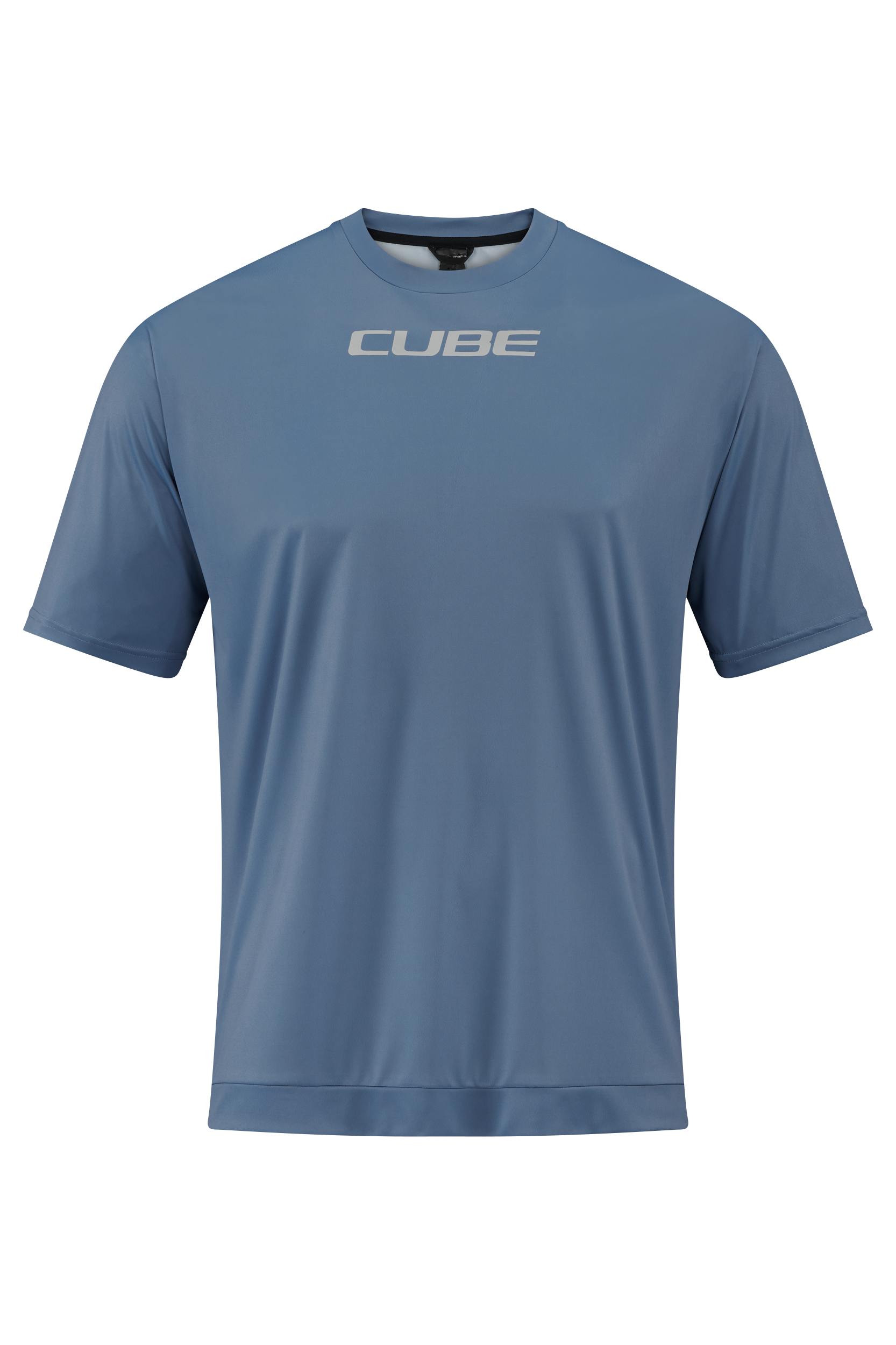Cube ATX Tech Fahrrad Trikot kurz blau 2026