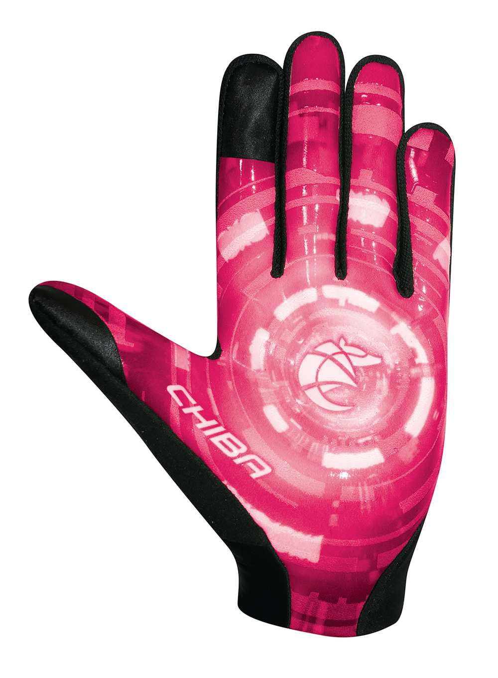 Chiba Downhill Kinder Fahrrad Handschuhe lang schwarz/pink 2027