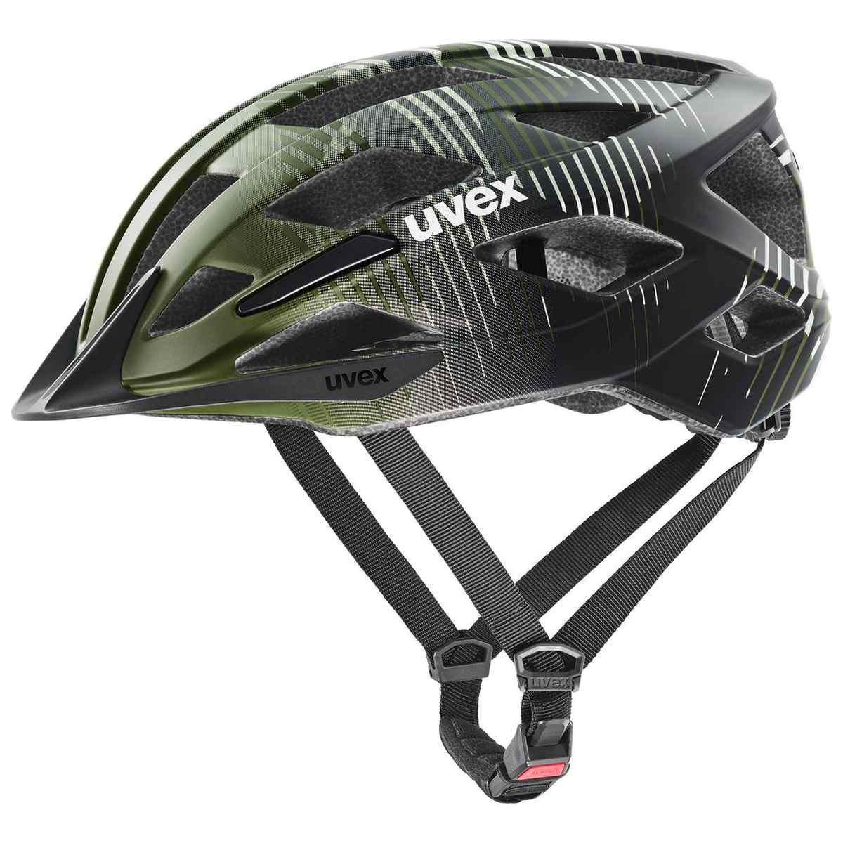 uvex Air Wing 2 cc Fahrrad Helm matt olive grün/schwarz 2027