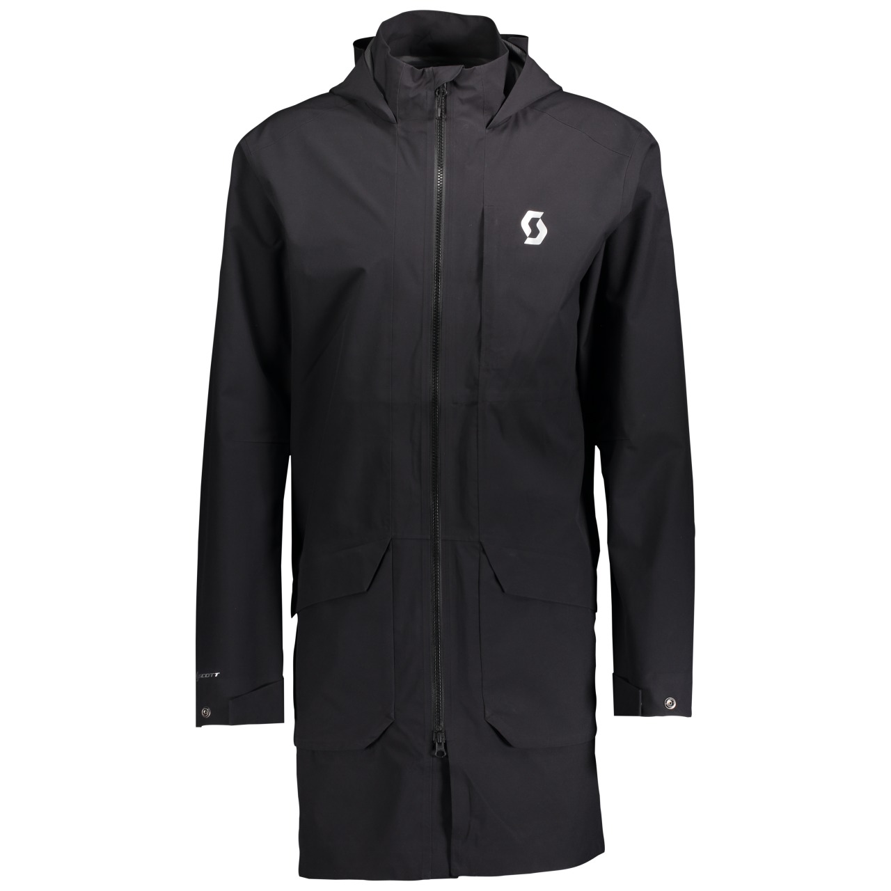 Scott Factory Wear Rain Coat Regenmantel schwarz/grau 2027