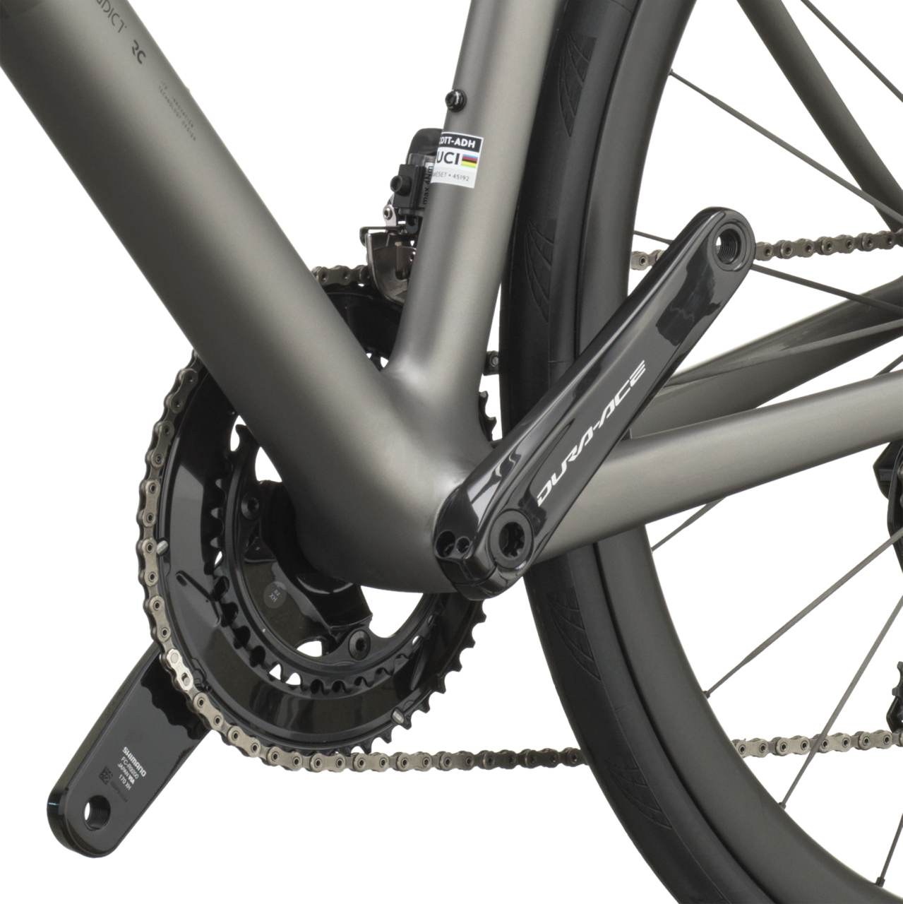 Scott Addict RC Pro Carbon Rennrad tungsten grau 2027