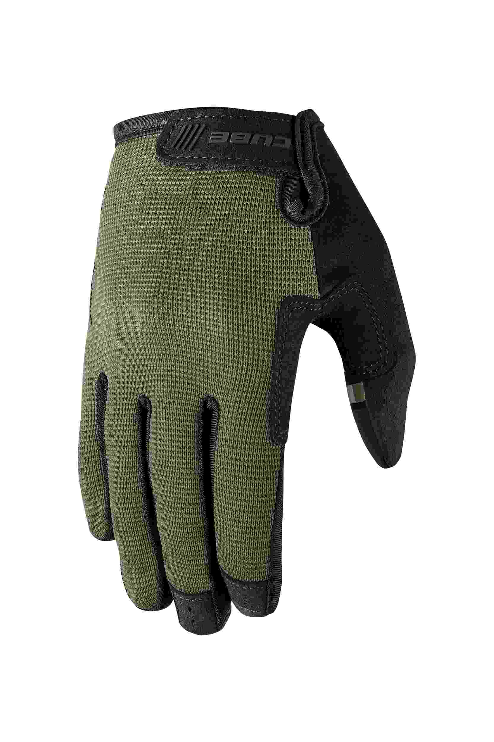 Cube Rokie Gravity TM Kinder Fahrrad Handschuhe lang grün/grau 2027