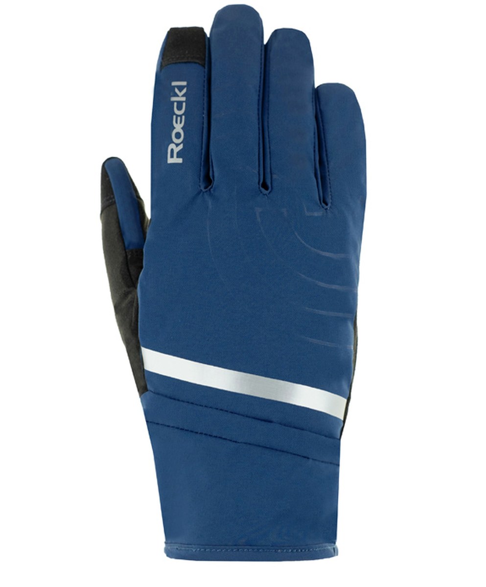 Roeckl Rosegg 2 GTX Winter Fahrrad Handschuhe lang blau 2027