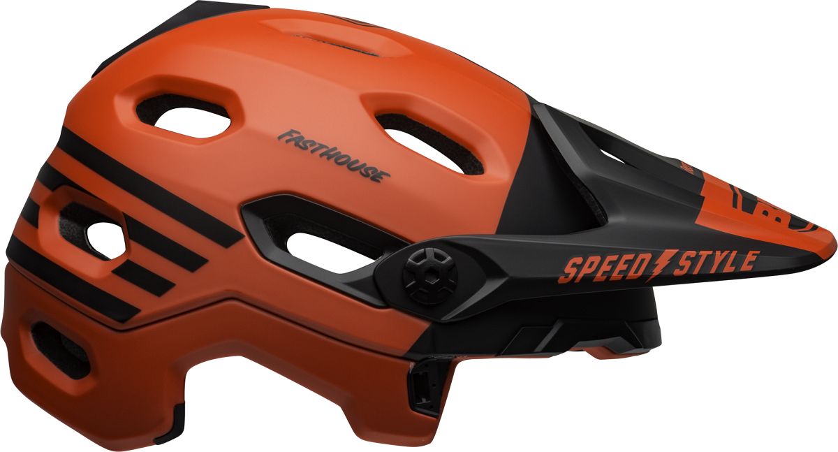 Bell Super DH MIPS Fahrrad Helm rot/schwarz 2025