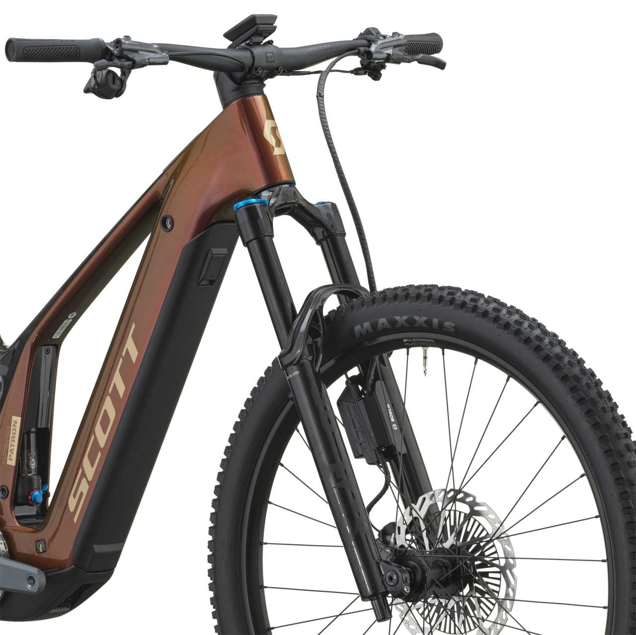 Scott Patron 10 29'' Carbon E-Bike MTB Pedelec obsidian rot/carbon schwarz 2027