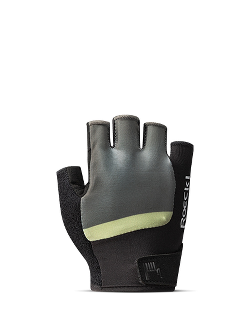 Roeckl Belp Fahrrad Handschuhe kurz forest grau/grün 2027