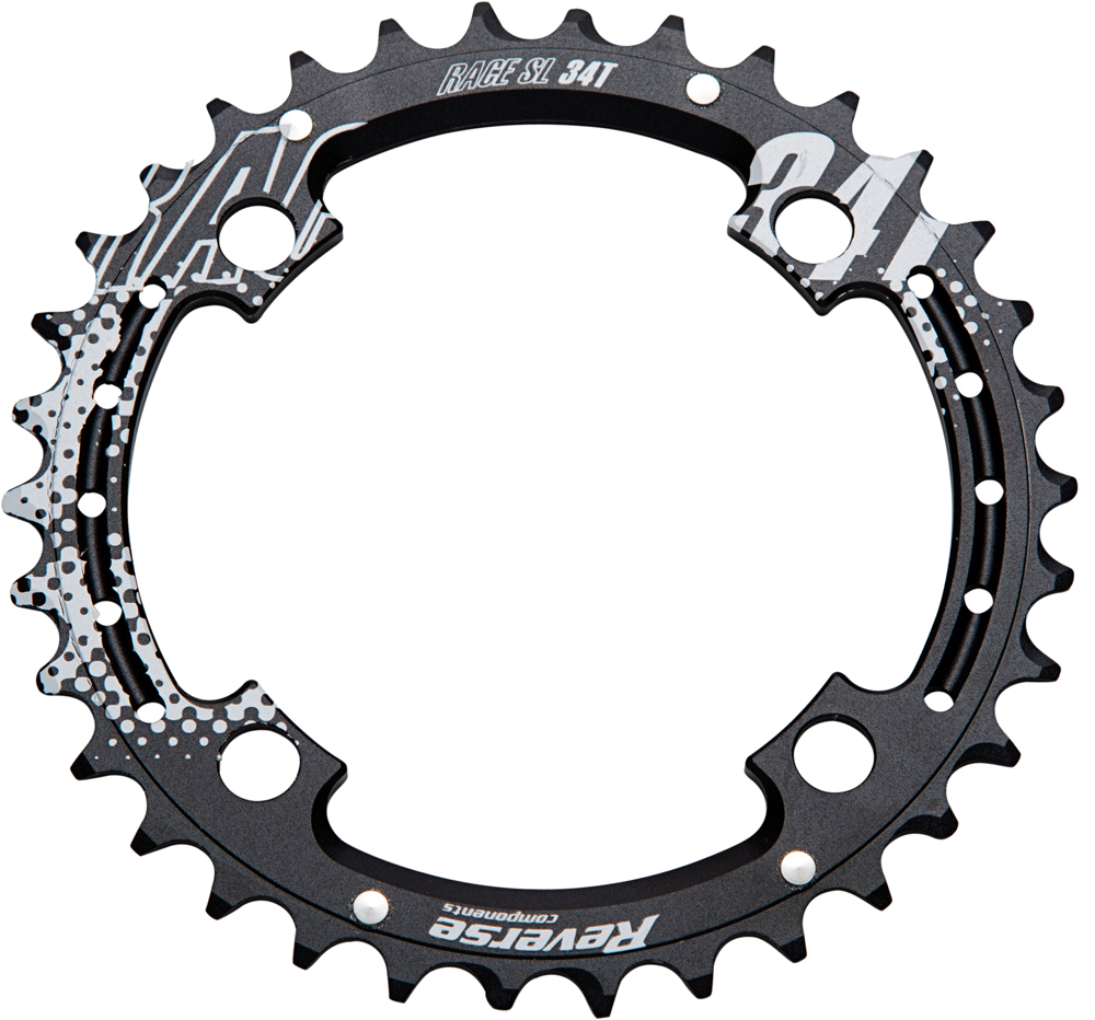 Reverse Race SL CD Kettenblatt 4-Arm 104mm schwarz