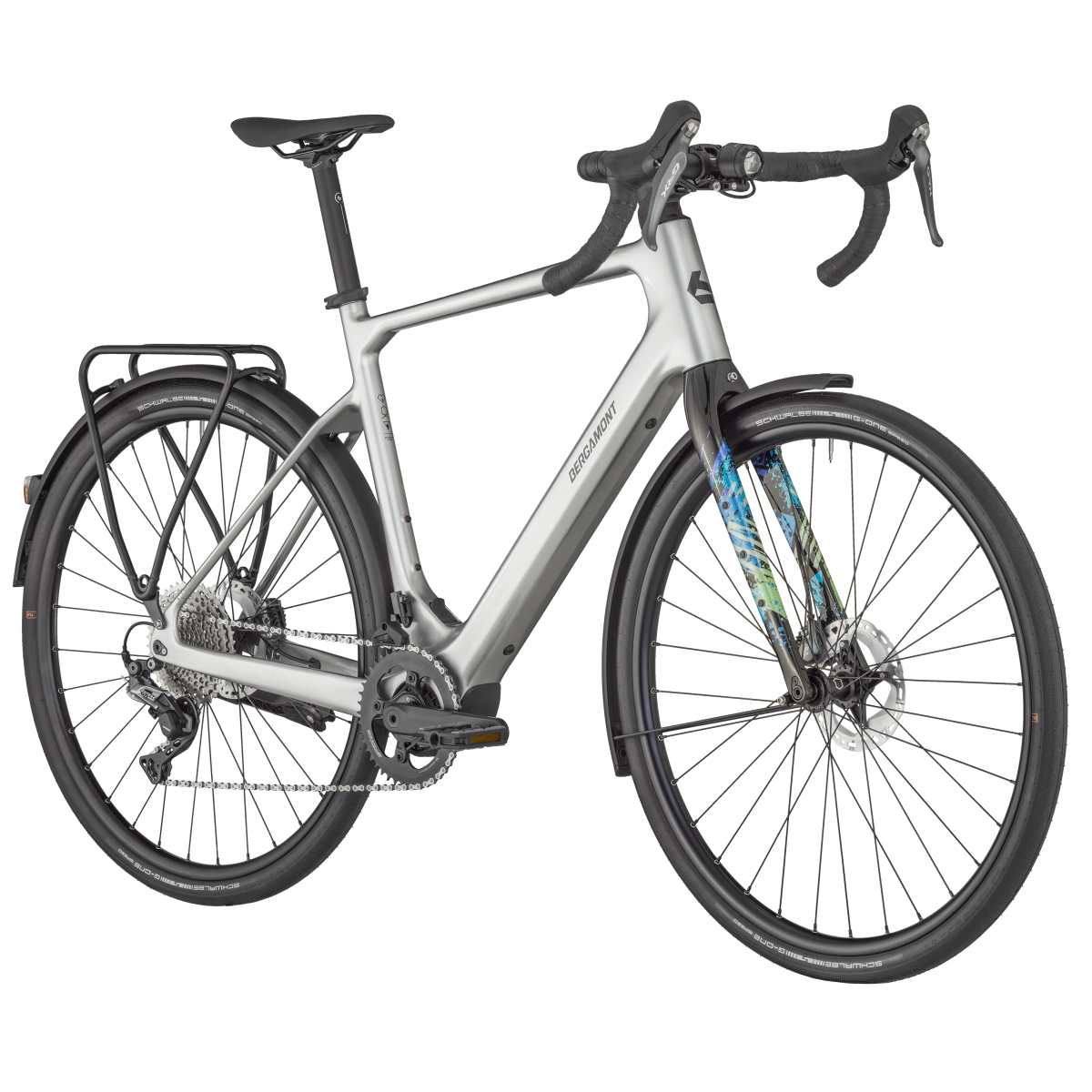 Bergamont E-Grandurance RD Expert Pedelec E-Bike Gravelbike silberfarben 2025