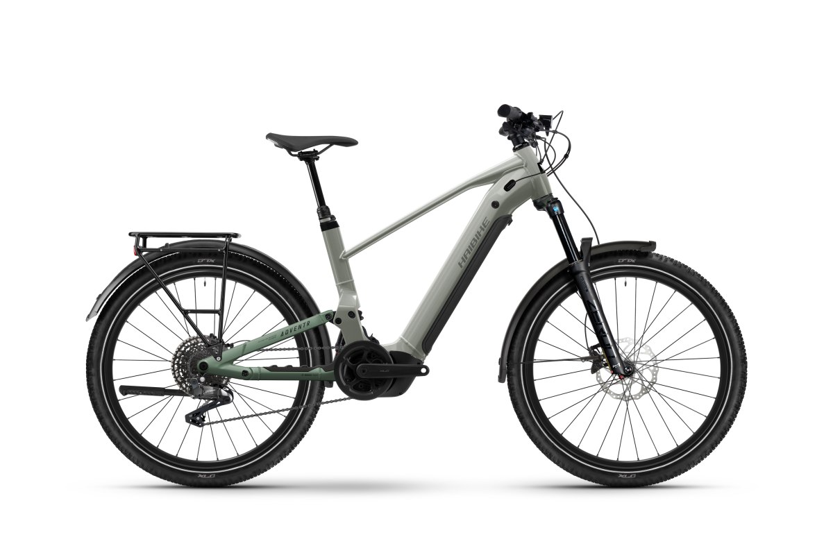 Haibike Adventr 4 High 27.5'' E-Bike Trekking Pedelec grau/grün 2026