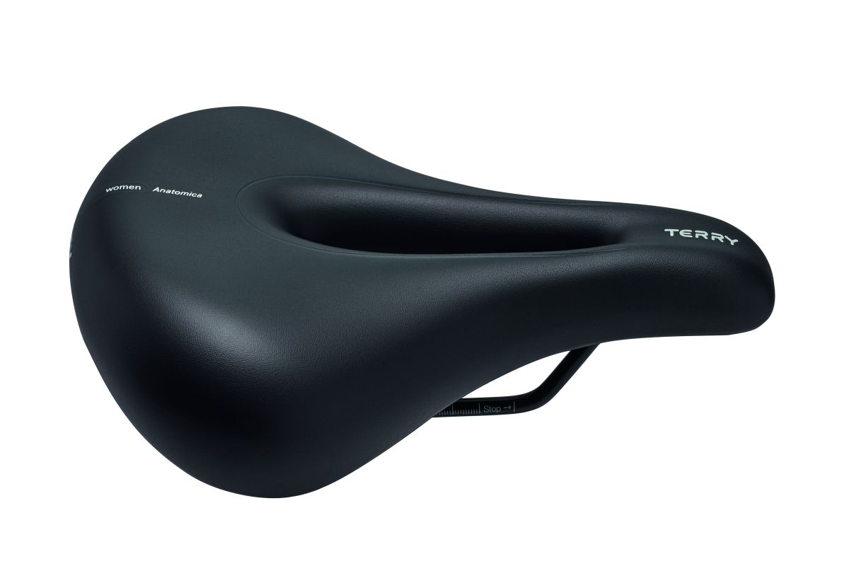 Terry Anatomica City Comfort Damen Fahrrad Sattel schwarz