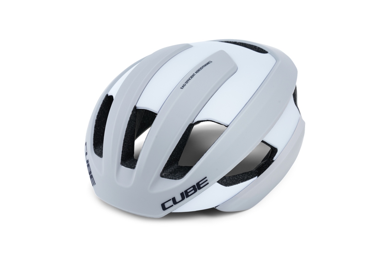 Cube Heron Rennrad Helm matt weiß 2027