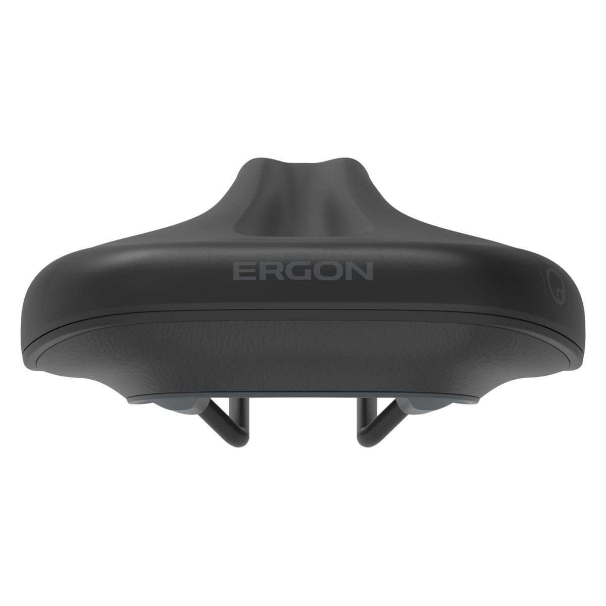 Ergon SC Core Prime ergonomischer Damen City Fahrrad Sattel schwarz/grau