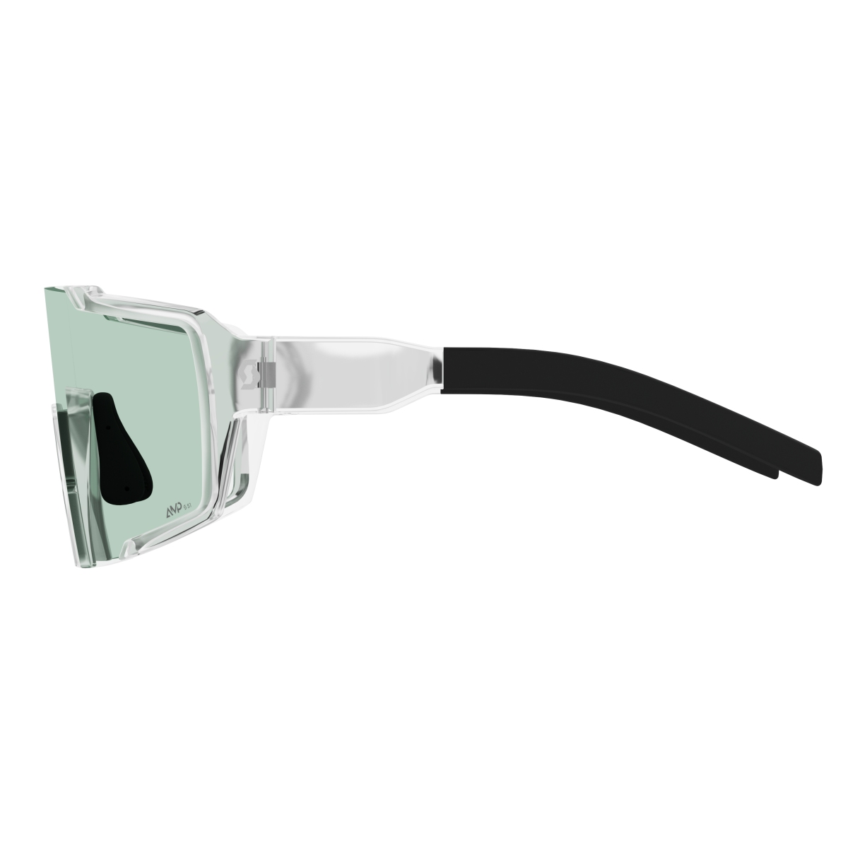 Scott Shield AMP Wechselscheiben Fahrradbrille translucent/grün