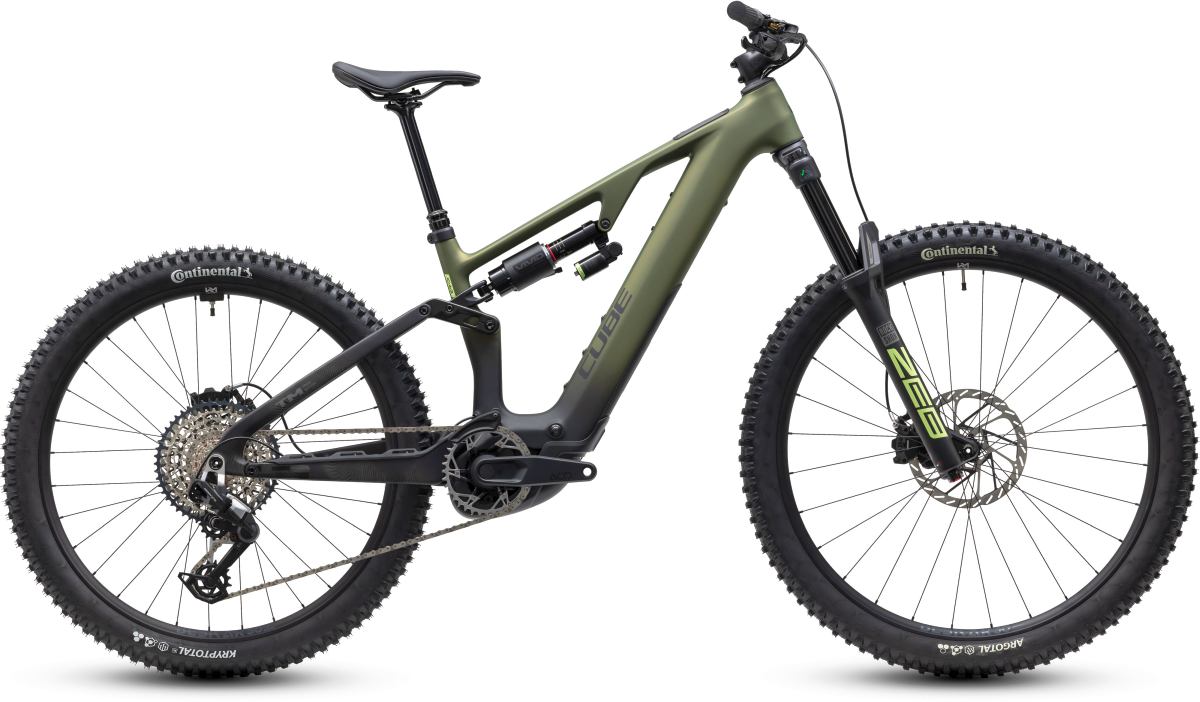 Cube AMS Hybrid 177 C:62 TM 600X 29'' Carbon E-Bike MTB Pedelec reedgreen/gills 2027