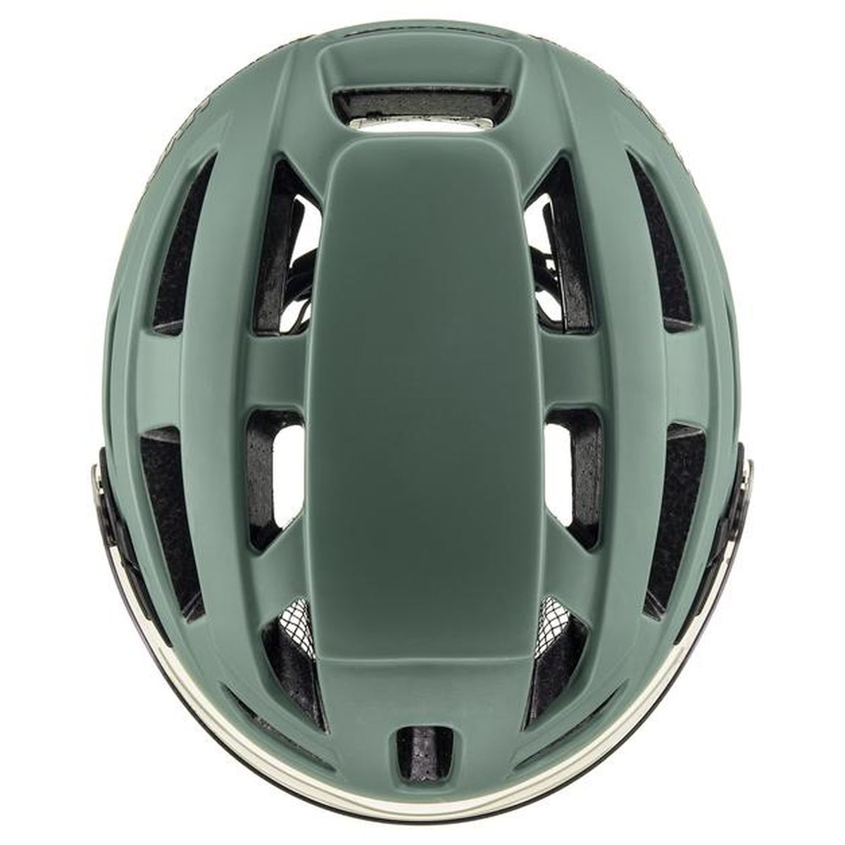 Uvex Finale Visor V City Trekking Fahrrad Helm matt grün 2026