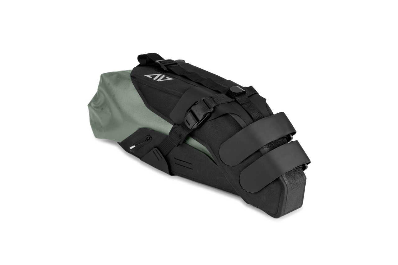 Acid Pack Pro 11 Bikepacker Fahrrad Satteltasche grün