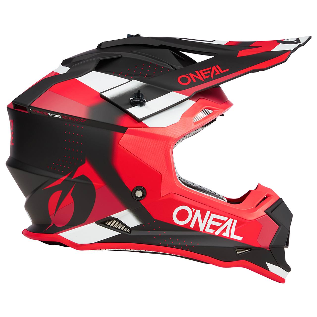 O'Neal 2 Series Spyde Motocross Enduro MTB Helm schwarz/rot/weiß 2027 Oneal