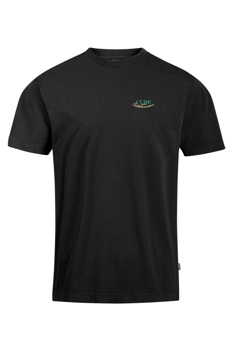 Cube Organic Club Dropshoulder Freizeit T-Shirt schwarz 2027