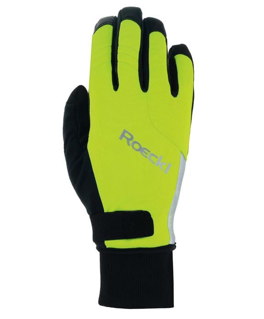 Roeckl Villach 2 Winter Fahrrad Handschuhe lang fluo gelb 2023