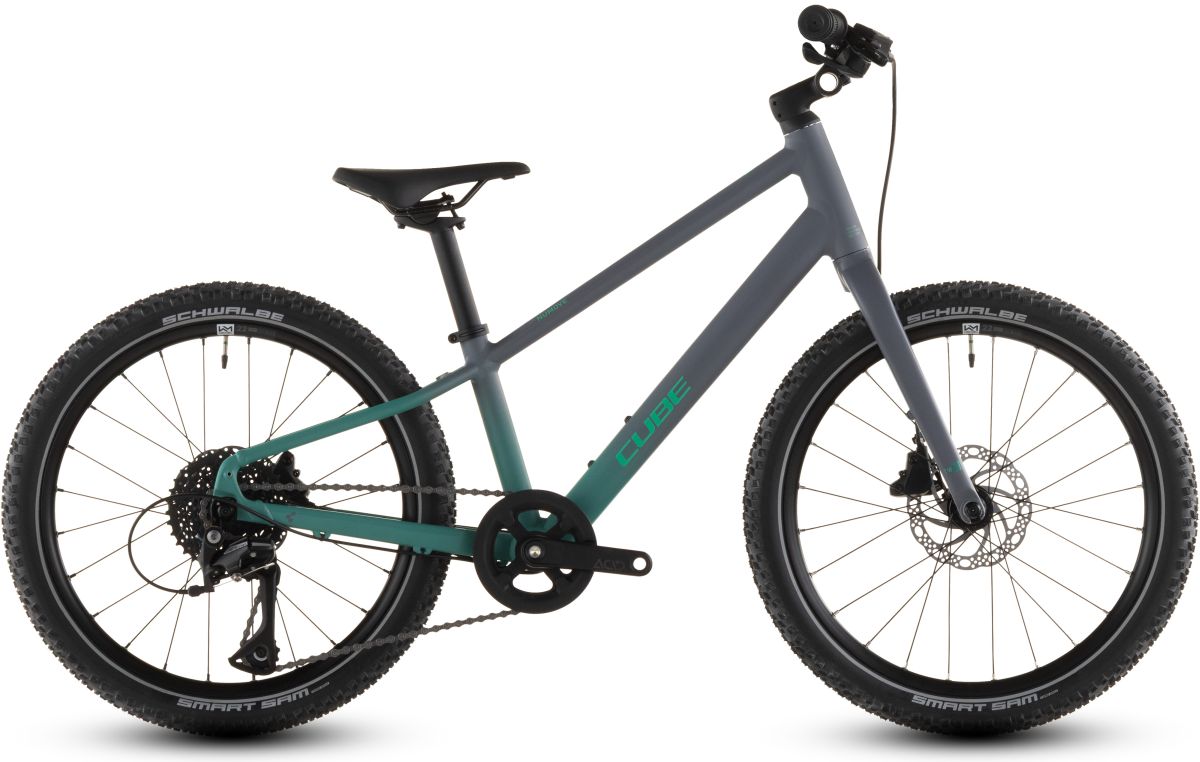 Cube Numove 200 Disc 20'' Kinder Fahrrad lavagrey/coolgreen 2027