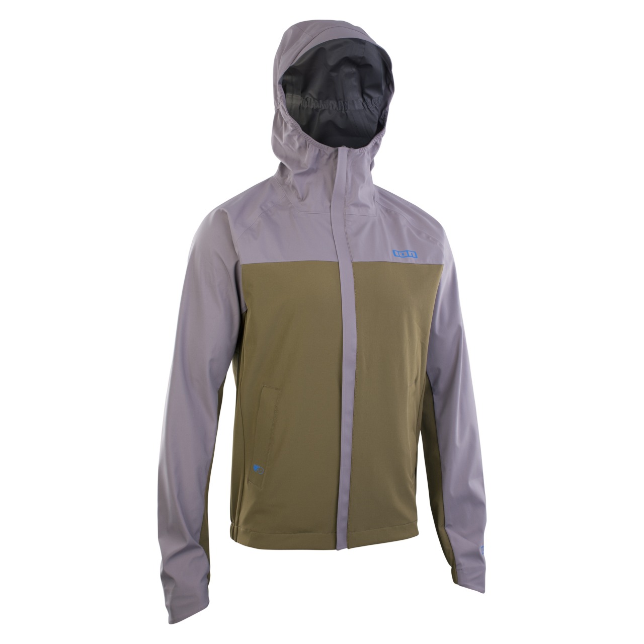 Ion Shelter Hybrid 3L Fahrrad Wind / Regenjacke mud grün 2023