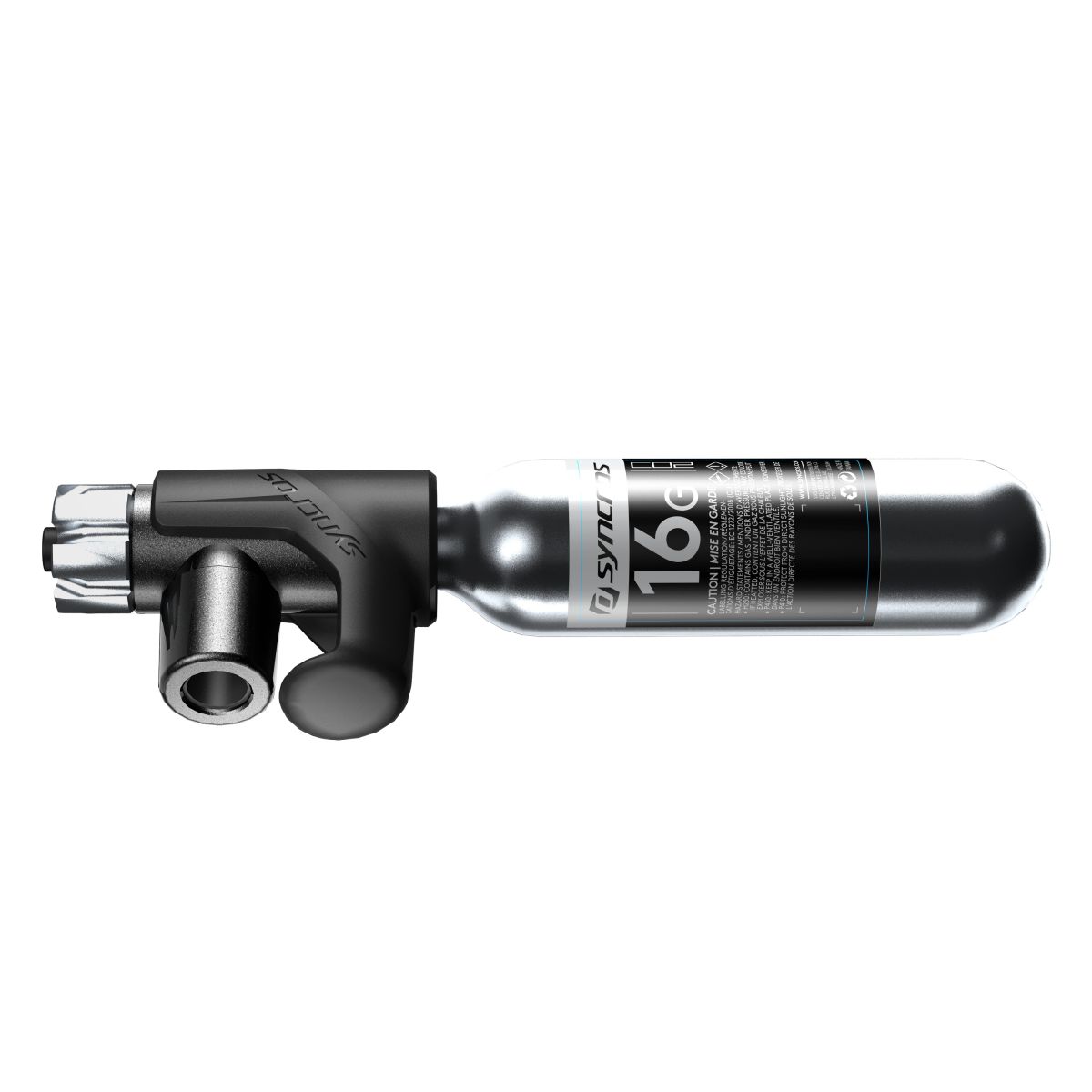 Syncros Boundary CO2 Fahrrad Kartuschenpumpe schwarz