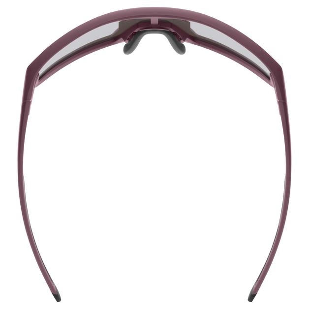 uvex skyryse Fahrrad / Sport Brille matt burgundy rot/mirror rose