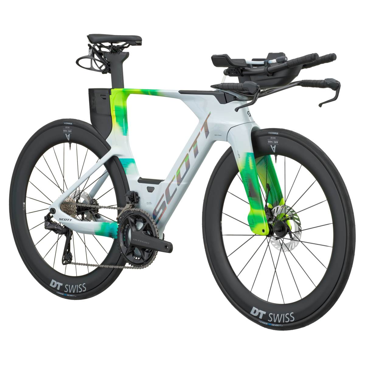 Scott Plasma RC Pro Carbon Triathlon / Zeitfahrrad cumulus weiß/viper grün 2027