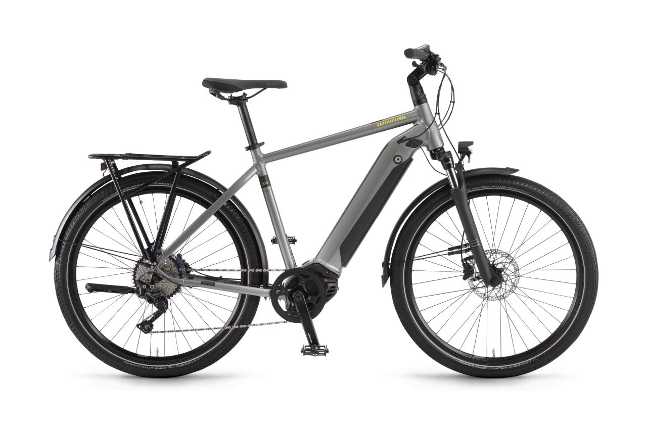 Winora Sinus iX10 Pedelec E-Bike Trekking Fahrrad grau 2024