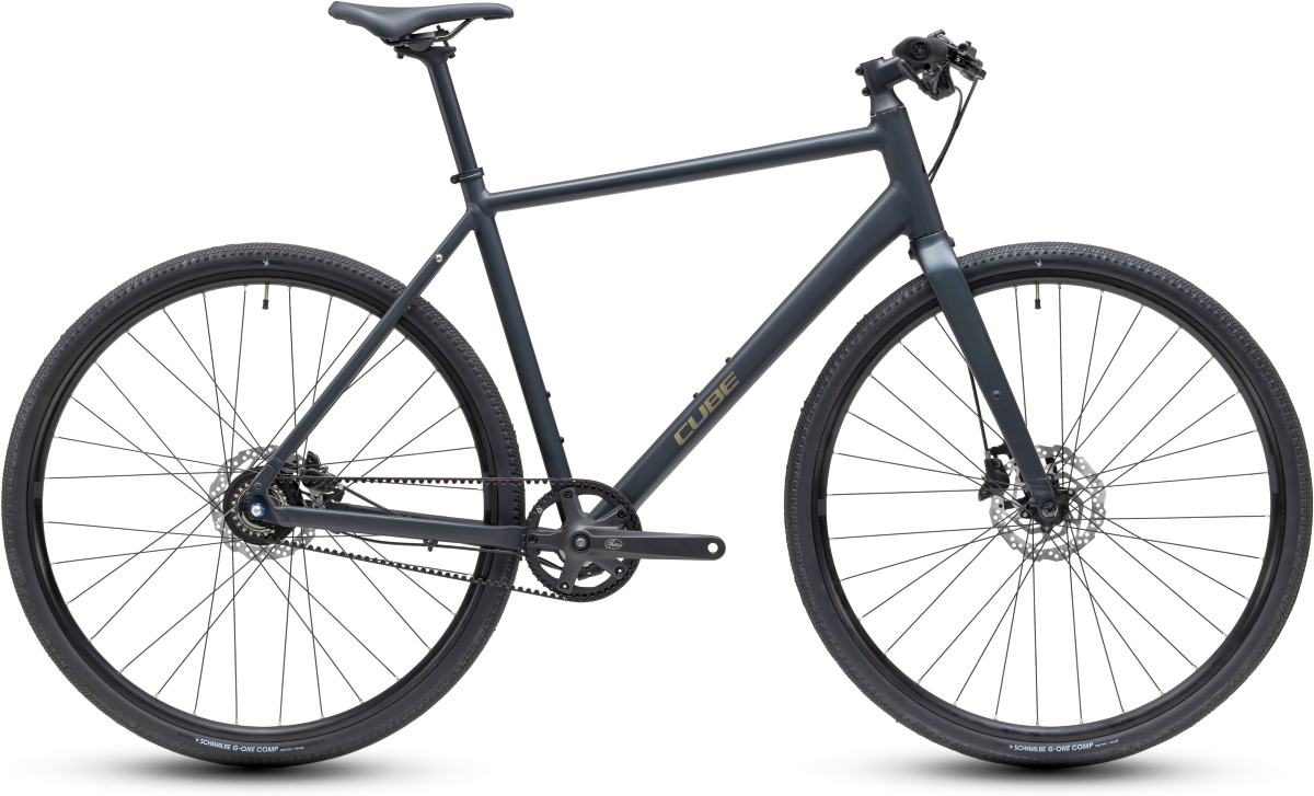 Cube Nulane Deluxe EXC Fitnessbike grey/chrome 2027 - Größe: XS (155-161 cm) | Fitnessbikes