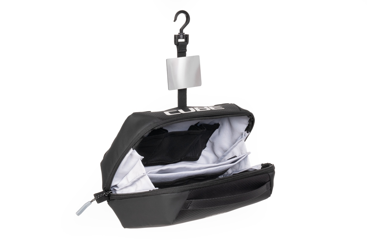 Cube Waschtasche 4 Kulturbeutel schwarz