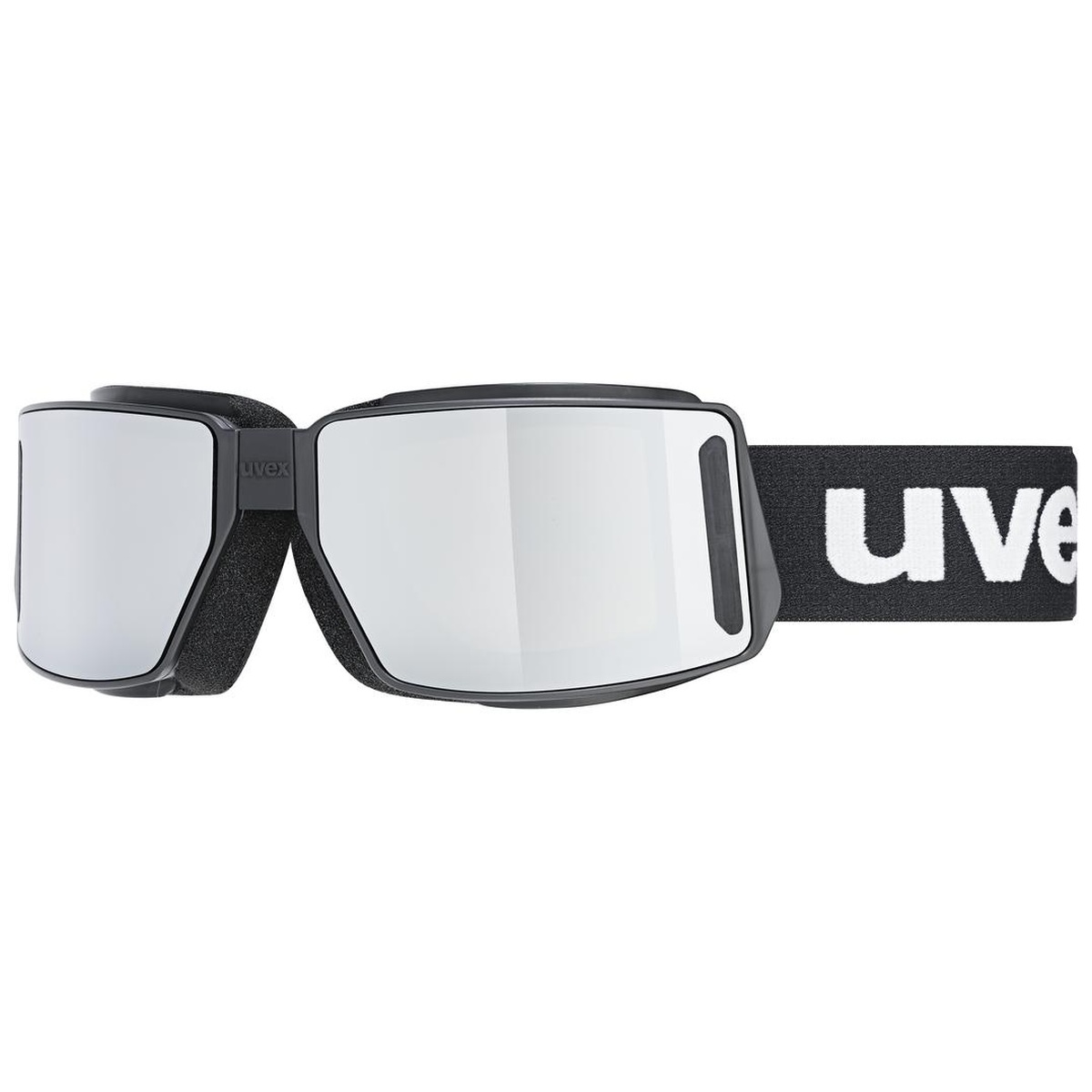 Uvex Mtn Tour Outdoor / Bergsport Brille matt schwarz/mirror silberfarben