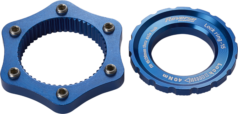 Reverse Center Lock Adapter Center Lock dunkel blau