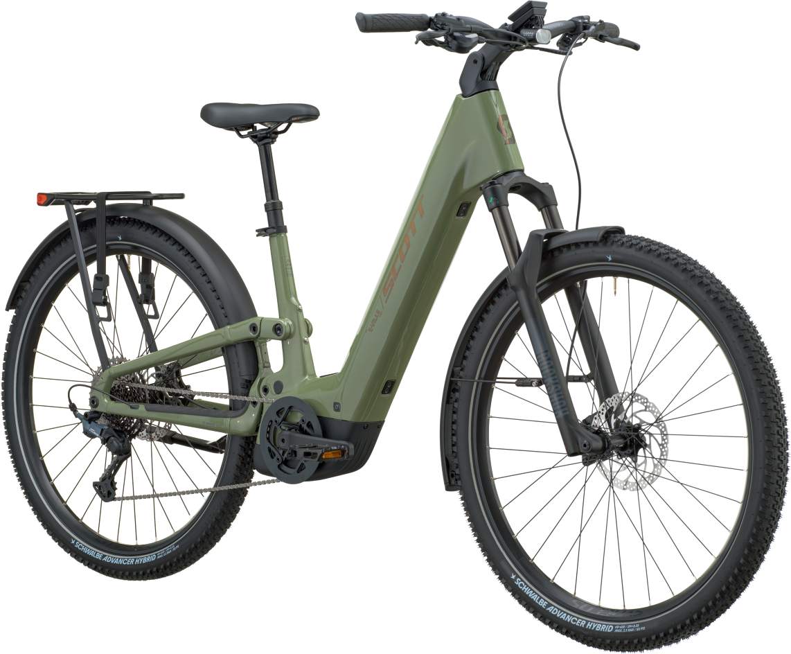 Scott E-Ville 10 SUV E-Bike Trekking Pedelec tawny grün 2027
