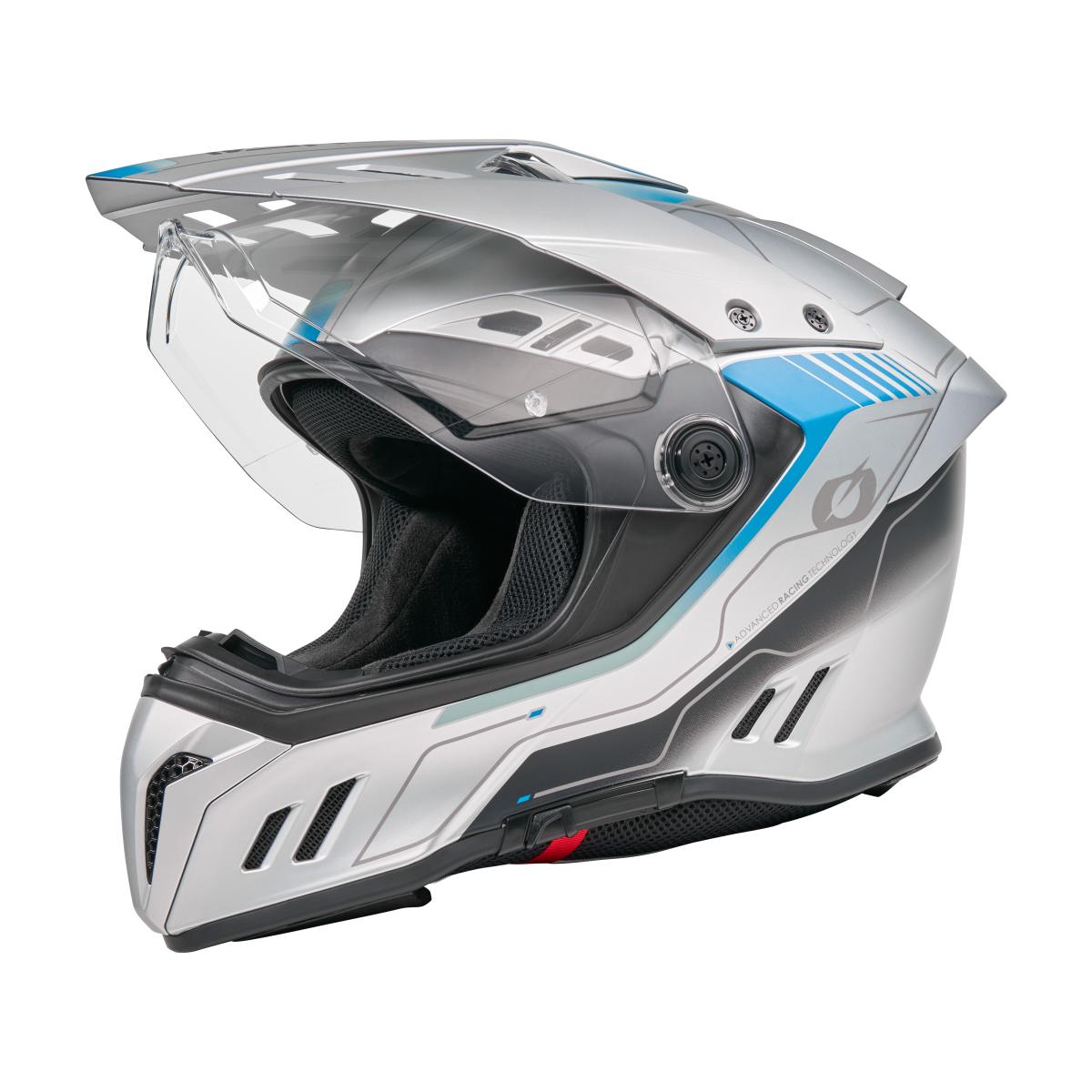 ONeal Sierra RS Echo Motorradhelm grau/blau 2027