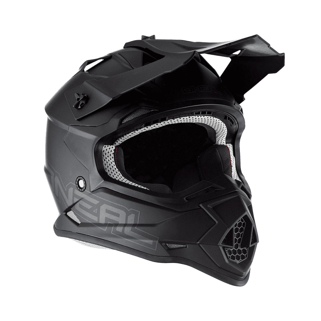 O'Neal 2 Series Flat Motocross Enduro MTB Helm schwarz 2027 Oneal