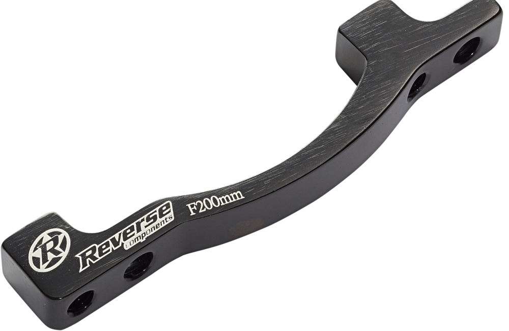 Reverse Scheibenbremsen Adapter PM-PM von 160 auf 200mm (Avid) schwarz